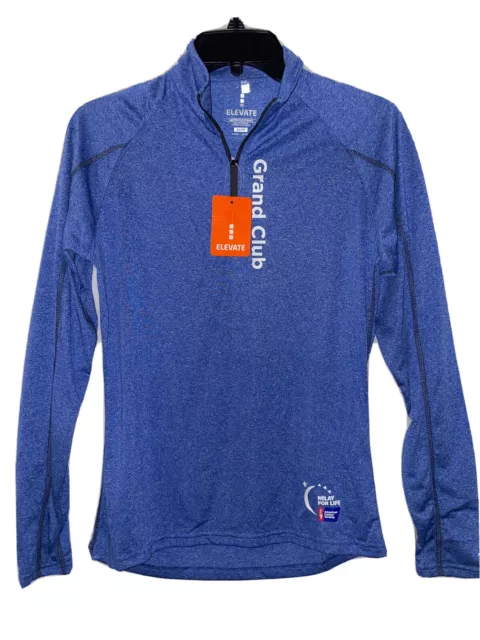 ACS RELAY FOR Life Grand Club Womens Activewear Zip Jacket Athletic ...