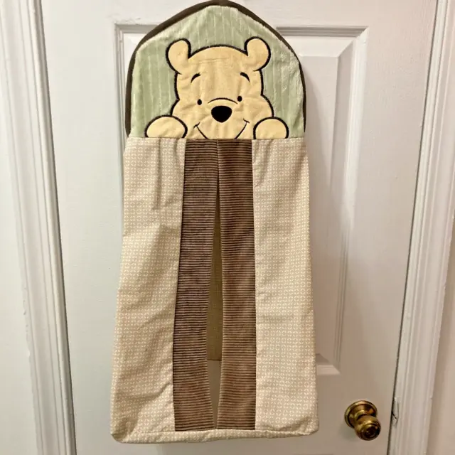 Disney Winnie The Pooh  Hanging Baby Diaper Holder Storage stacker VTG