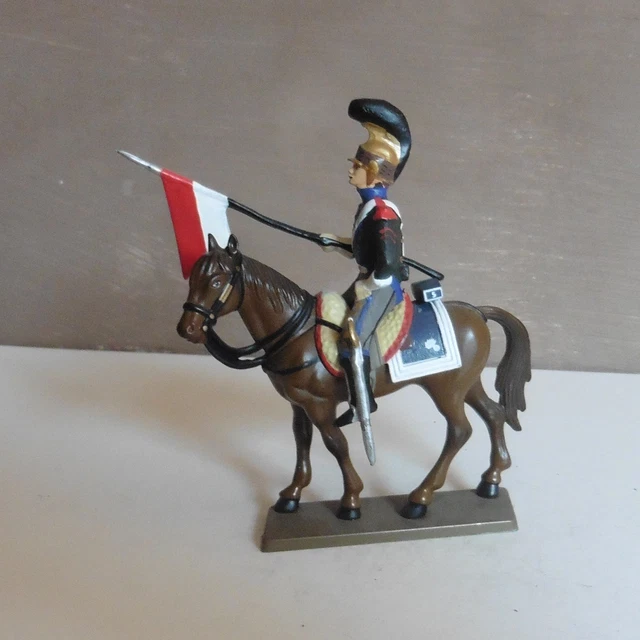 Figurine Starlux : Trompette Du 4e Chevau-Légers Lanciers De Napoléon - Glorieux Cavaliers - Bon État Occasion