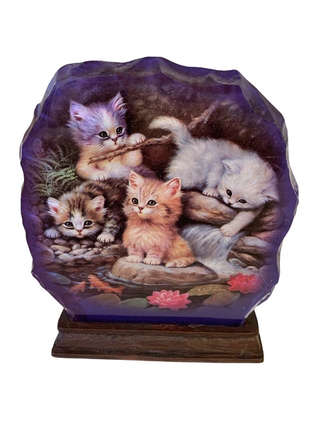 Purr-fect Reflections First Issue Crystal Kittens Collection Bradford Exchange