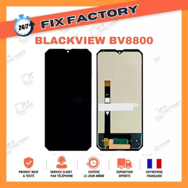 Ecran LCD + Tactile Blackview BV8800 Noir