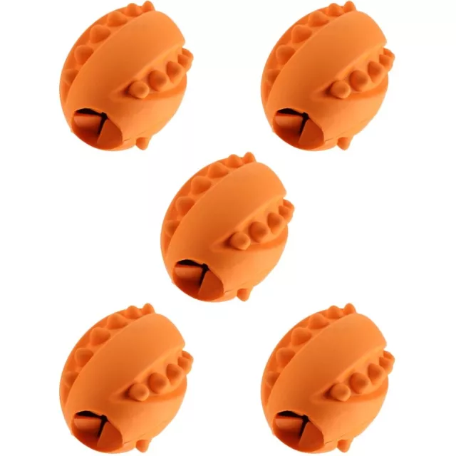 5 PCS Spielzeugball Gummi Kompaktes Molares Schönes Kauspielzeug Für Hunde