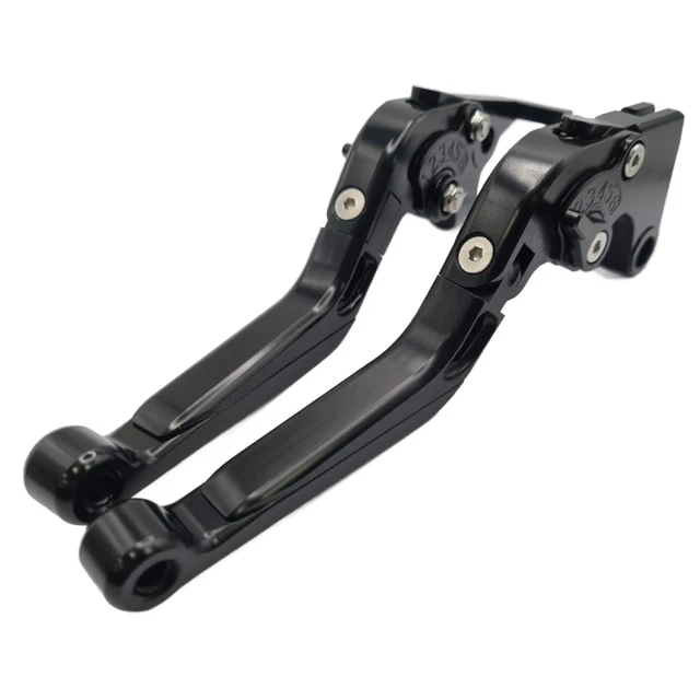 Yamaha MT-09 Levers Short CNC Black Clutch & Brake Levers For Yamaha MT - Foto 11