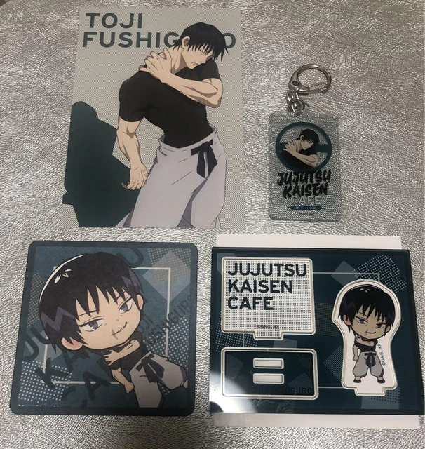 JUJUTSU KAISEN CAFE Kaidama Tamaori Toji Fushiguro Acstar Ackey Coaster ...