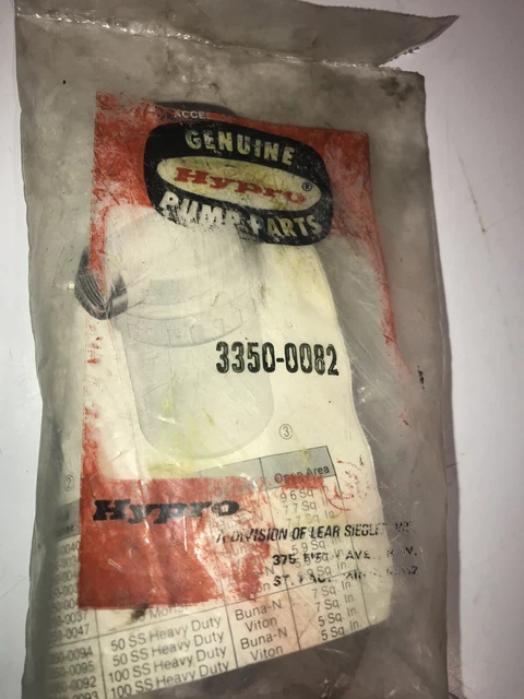 NOS Genuine OEM Hypro Nylon Line Strainer Mesh Screen 3350-0082 Hypro Pumps