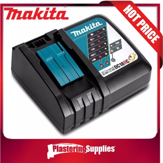 Makita Battery Charger Lithium Ion LXT 240v DC18RC Genuine Australian Stock