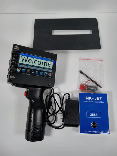 Chikytech Sg-Hp-003 Portable Handheld Inkjet Printer LED Touch Screen Barcode