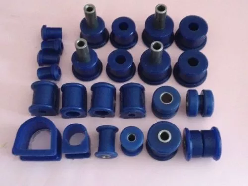 FORD Escort Mk 2 front and rear Bush set Blue Duraflex Polyurethane-  PRO