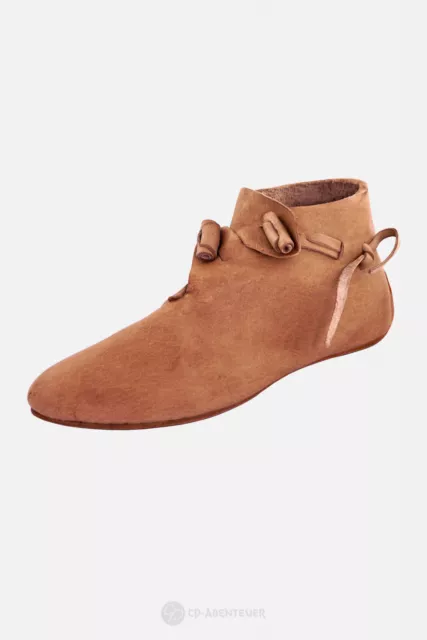 Mittelalterschuhe Wikinger wendegenäht Damen Herren Mittelalter Leder Gr. 36-49