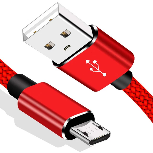 3/6/10Ft Micro USB 3.0 Fast Charger Data Sync Cable Cord Samsung LG HTC Android