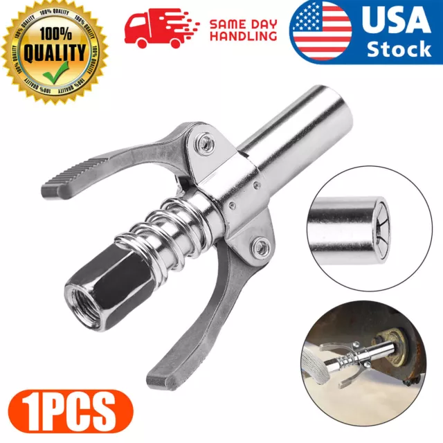 High Pressure Lock Clamp Type Grease Nozzle Car Grease Nozzle Oiling Gun No Leak