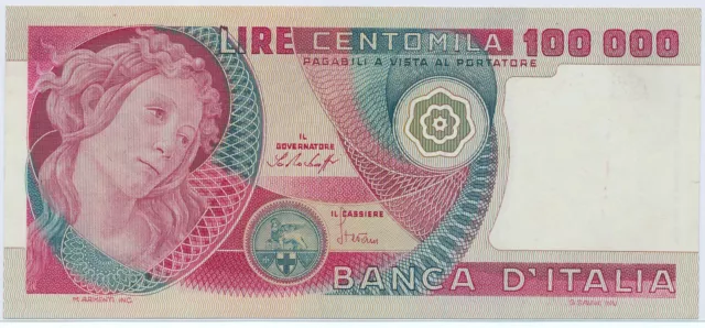 Italy 100,000 Lire 1978, P.108a_aUNC/UNC