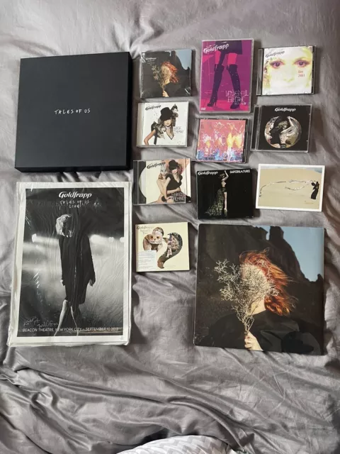 GOLDFRAPP Fanatics will LOVE THIS Lot Of Rare Items. Box Sets Autographs & Much