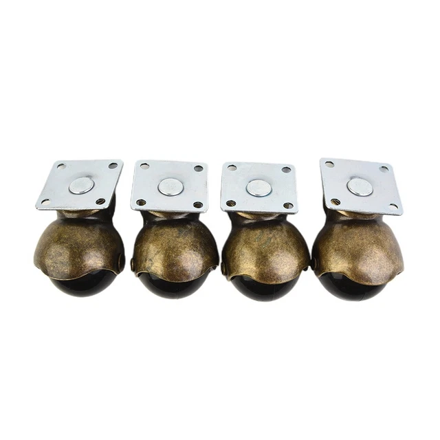 Protect Your Flooring – 15 Ball Caster Wheels for Furniture & Heavy Duty Chairs