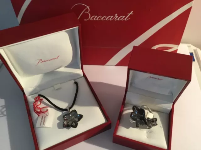 PARURE BIJOUX BACCARAT Cadeau de St Valentin