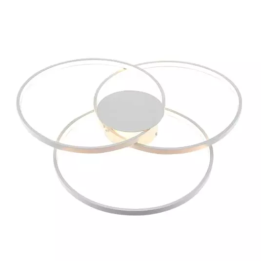 Lindby Riley LED-Deckenleuchte Deckenlampe Deckenlicht Wohnzimmerleuchte dimm70