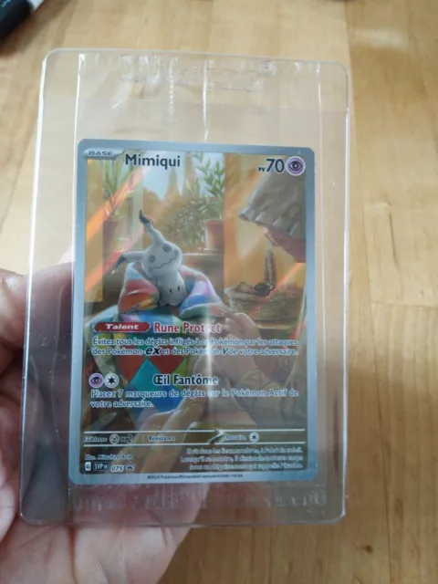 Carte Pokémon Mimiqui Alternative Promo 075 Scellé Neuf Fr Officiel