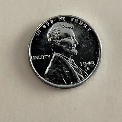 1943 D  Lincoln Steel Wheat Cent  Wartime Very Nice Coin!!  High Grade Potential