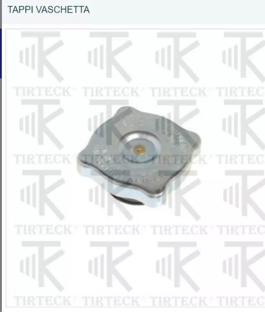 Tappo Serbatoio Radiatore 0,5 Bar Per Alfa Romeo Fiat Lancia - Tirteck Tkv1149