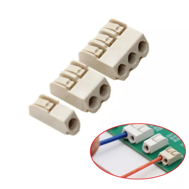 10PCS 275V 3A 2059 SMT 3.0mm Pitch LED Lighting SMD PCB Wire Terminal Block