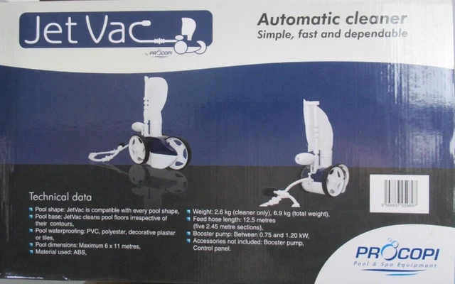 Procopi Filter PROCOPI JETVAC ROBOT A Surpression Pour Piscine-Balai Automatique EUR ...