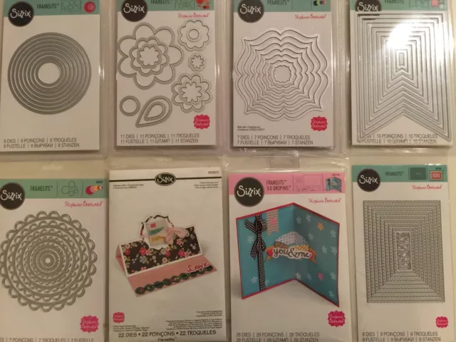 Sizzix Framelits Die Set Pick 1 of 12 Dies New