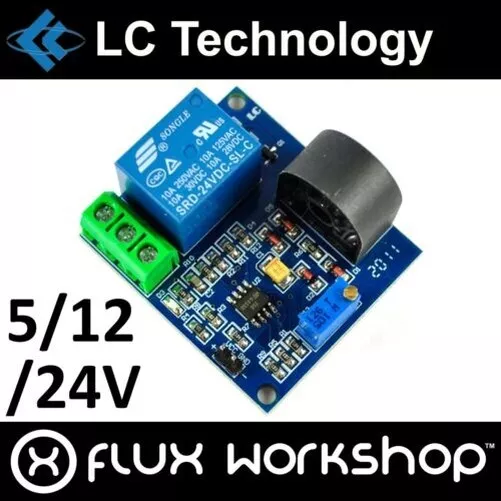 LC Technology 5A Over-current Protection Relay Module ZMCT103C Flux Workshop