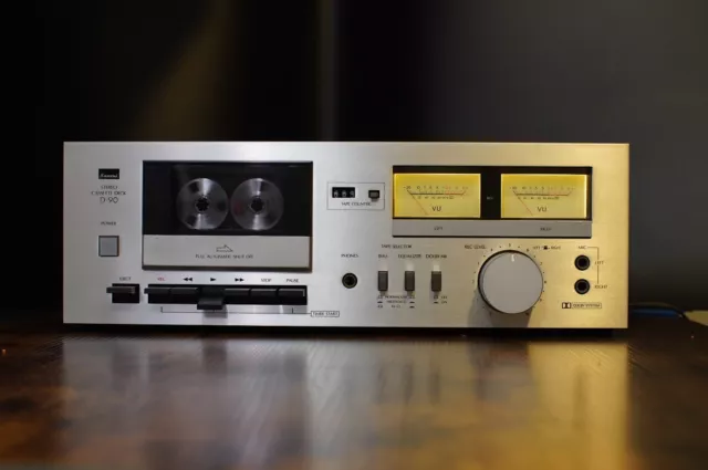 Sansui D-90 Cassette Deck Excellent, VIDEO!