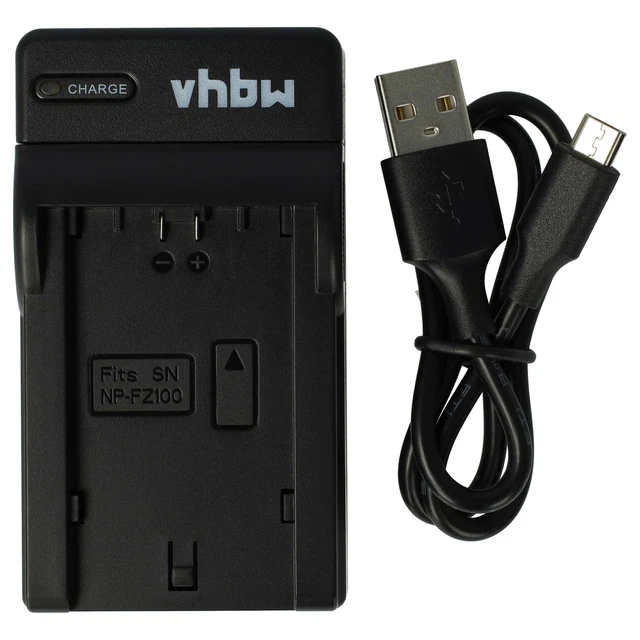 Chargeur pour Sony Alpha 7 III, 7 IV, 7R IIIA, 7R IV, 7R IVA, 7C, 1, 6600