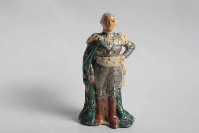 FIGURINE VERTUNNI PLOMB Ancien Type A Louis Xvi Veste Noire EUR 30,00