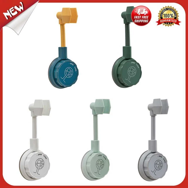 es Bathroom Vacuum Suction Cup Wall Mount Holder Adjustable Shower Head Bracket