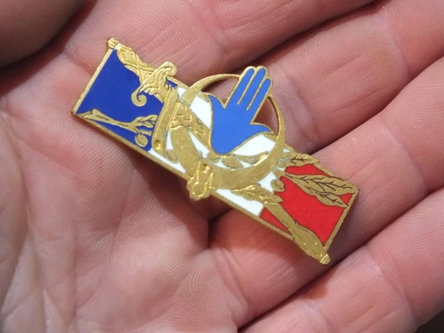 INSIGNE ÉMAILLÉE MILITAIRE H.1314 des forces Françaises en Afrique du