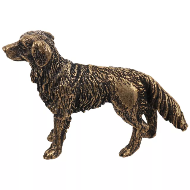 Decor Art Figurine Animal Dog Toys Puppy Statue Office Statuette
