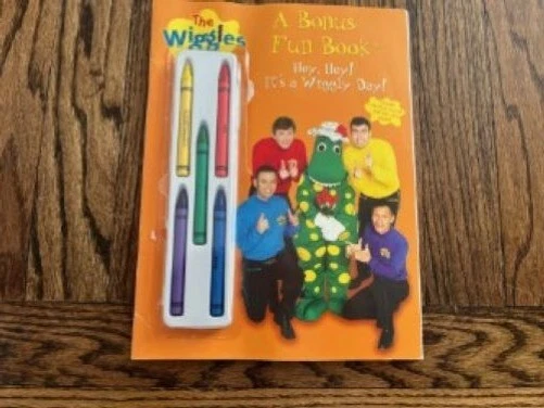 THE WIGGLES A Bonus Fun Book Hey Hey It’s A Wiggly Day 2004 New ...