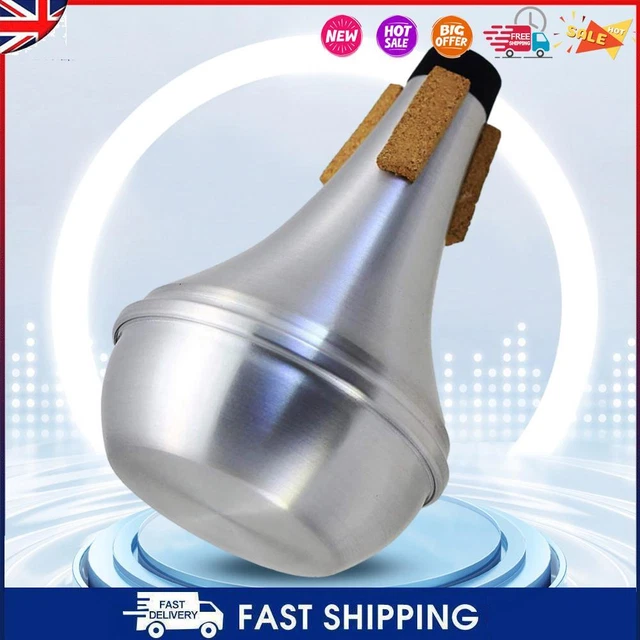 Straight Practice Mute with Cork Lightweight Trumpet Mute for Jazz and Classic #