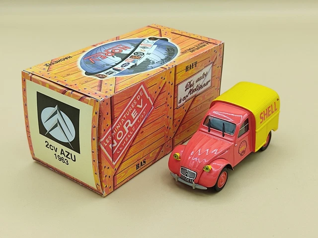 Voiture 1/43 HACHETTE NOREV CITROEN 2CV AZU 1955
