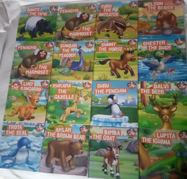 My Zoo Animals Book Collection - 16 Hardback Books RBA