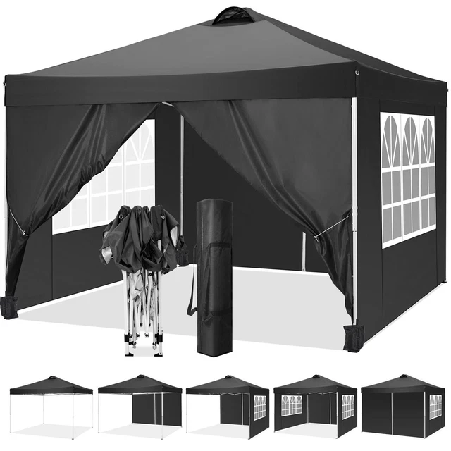 Pavillon 3x3 Wasserdicht Faltpavillon Pergolen PopUp Pavilon Pavillion Partyzelt