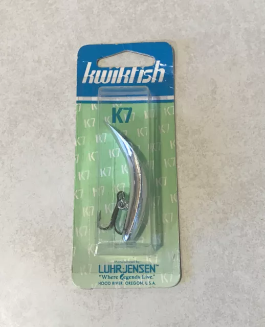 Luhr Jensen Kwikfish K7 Metallic Perch