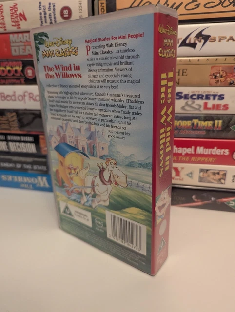 WIND IN THE Willows VHS Video Tape PAL £5.99 - PicClick UK