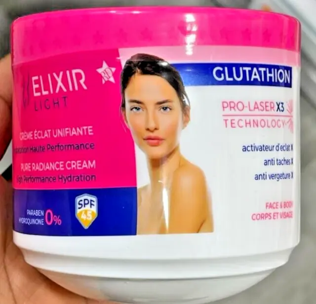 Elixir Light Crème Ultra Clarifiante Unifiante Hyfradante Anti Imperfection