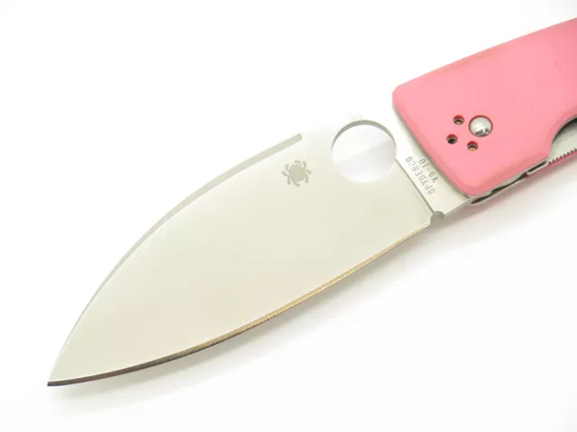 Spyderco C143GPNP Seki Japan Bob Lum Chinese Folder Pink Folding Pocket Knife 3