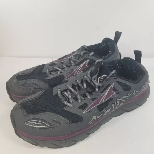 ALTRA LONE PEAK 3.0 Gray Gaiter Trap Trail Running Shoes Size 11 NO ...