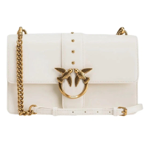 PINKO Borsa Donna Love One Classic Colore White