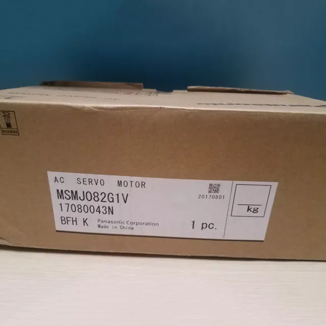 One Panasonic MSMJ082G1V AC Servo Motor New In Box Expedited Shipping