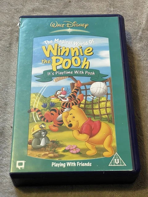 winnie-the-pooh-playtime-vhs-for-sale-picclick-uk