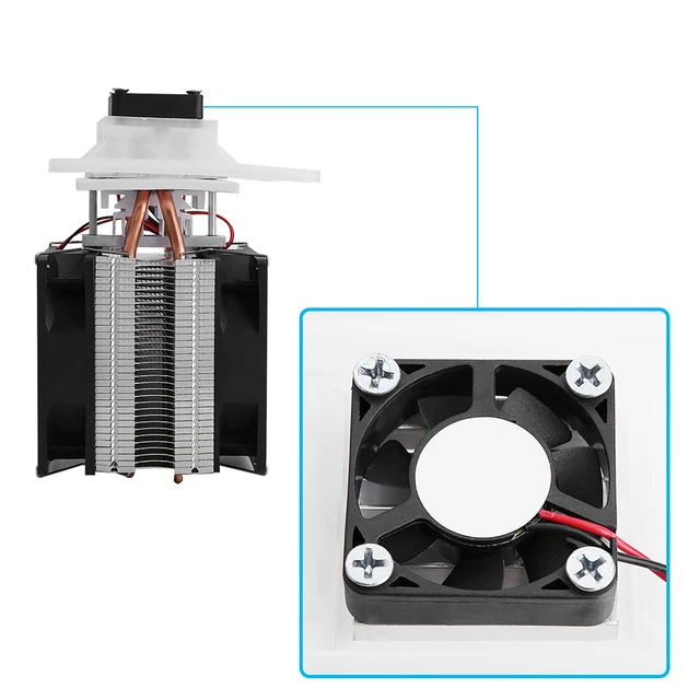 12V Semiconductor Thermoelectric Peltier Air Cooling Dehumidification System