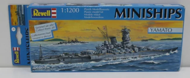 Maqueta Revell Miniships 06803 Yamato Escala 1/1200