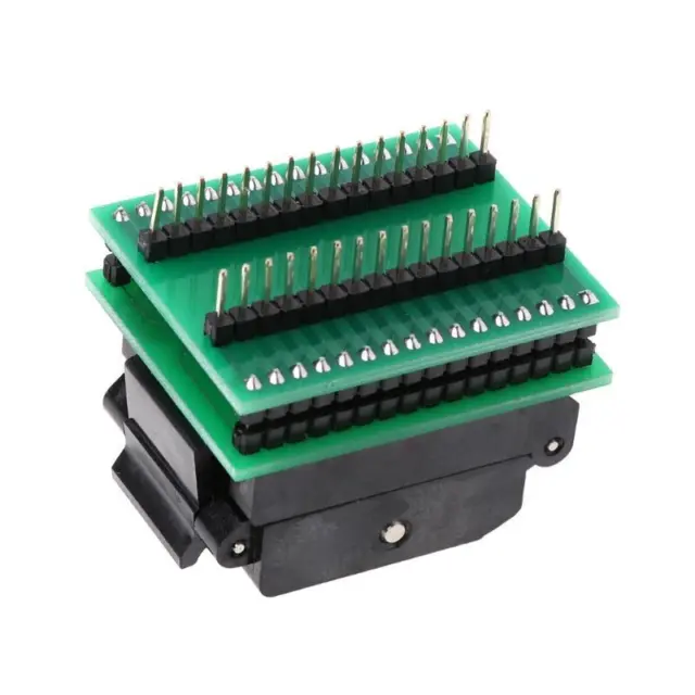 TQFP32 QFP32 TO DIP32 IC Programmer Adapter Chip Test Socket SA663 Burning Seat