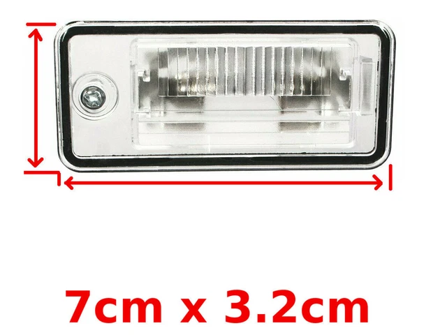 2x Luci LED Cortesia Targa Posteriore Con Codici 8E0807430A 8E0943021B Per Audi